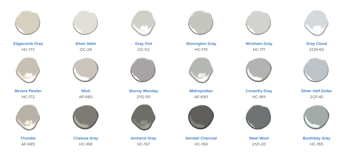 Shades of Gray Paint: Medium Gray  Grey paint, Shades of grey paint, Best  gray paint color