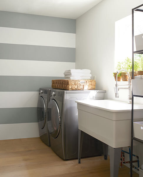 stripped accent wall laundry inspiration carousel 486x650