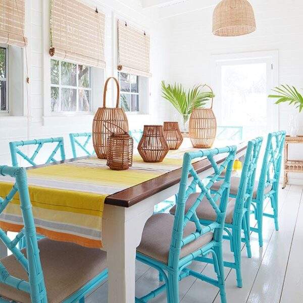 dining room white paint sea blue chairs mobile 640x640 1